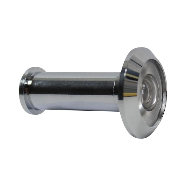 Pamex 180 Degree Door Viewer with 9/16" Bore for 1-3/8" to 2-1/4" Door Bright Chrome Finish DD01180CP - main